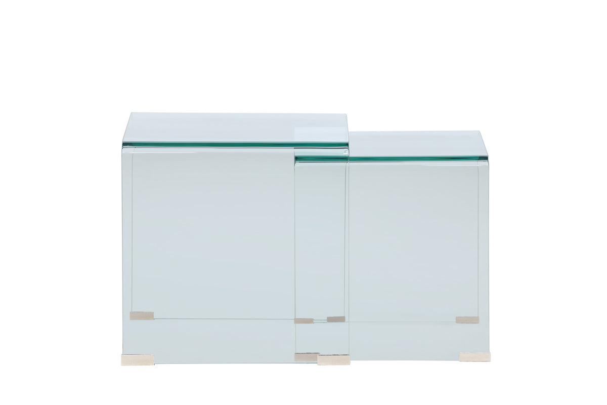 Telemark sidebord - transparent, klar - billede 7