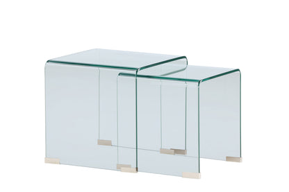 Telemark sidebord - transparent, klar - billede 8