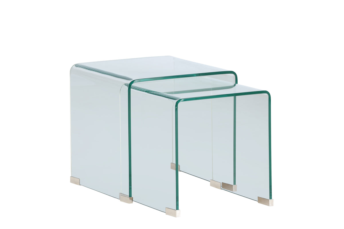 Telemark sidebord - transparent, klar - billede 9