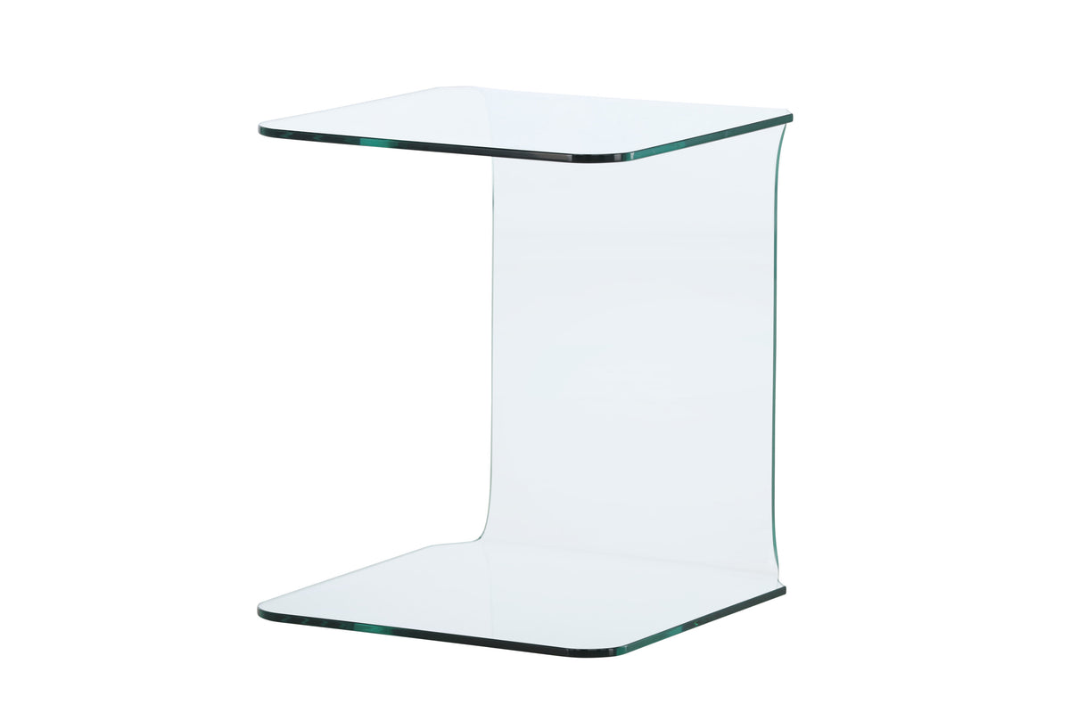 Telemark sideborde i klart glas - 45 × 45 cm - 2 stk. - billede 11