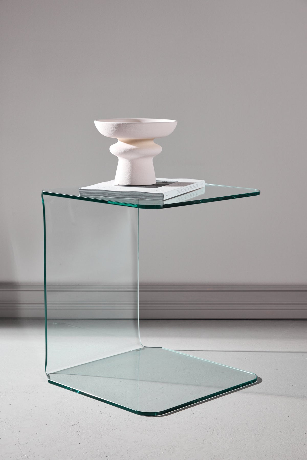 Telemark sideborde i klart glas - 45 × 45 cm - 2 stk. - billede 18