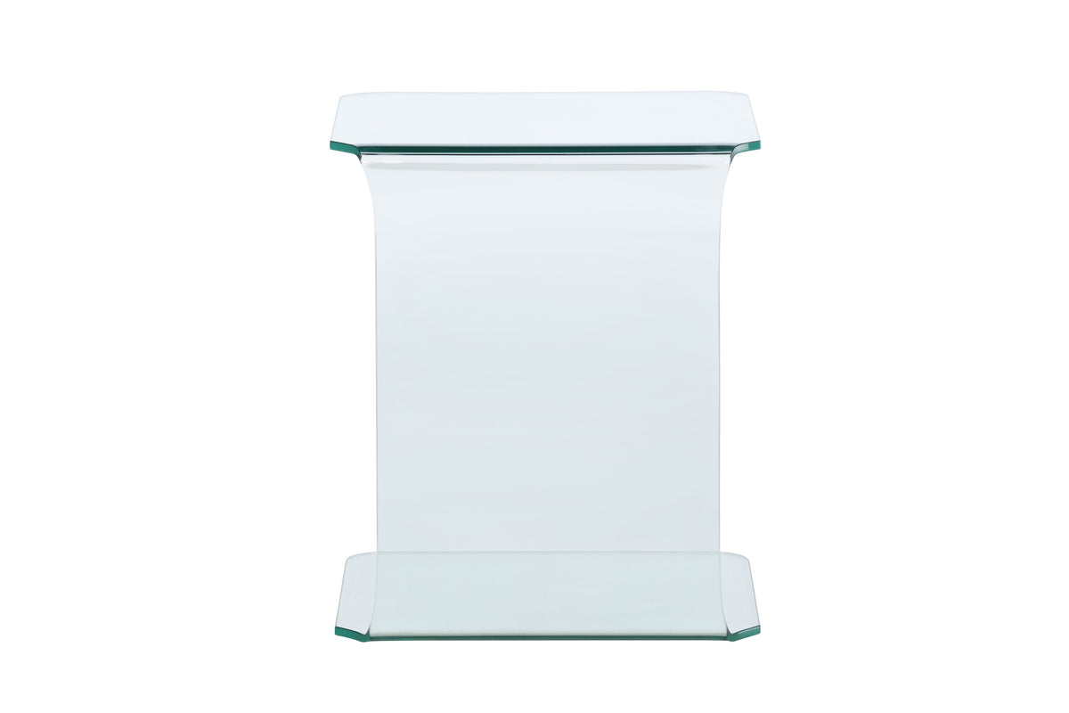 Telemark sideborde i klart glas - 45 × 45 cm - 2 stk. - billede 4