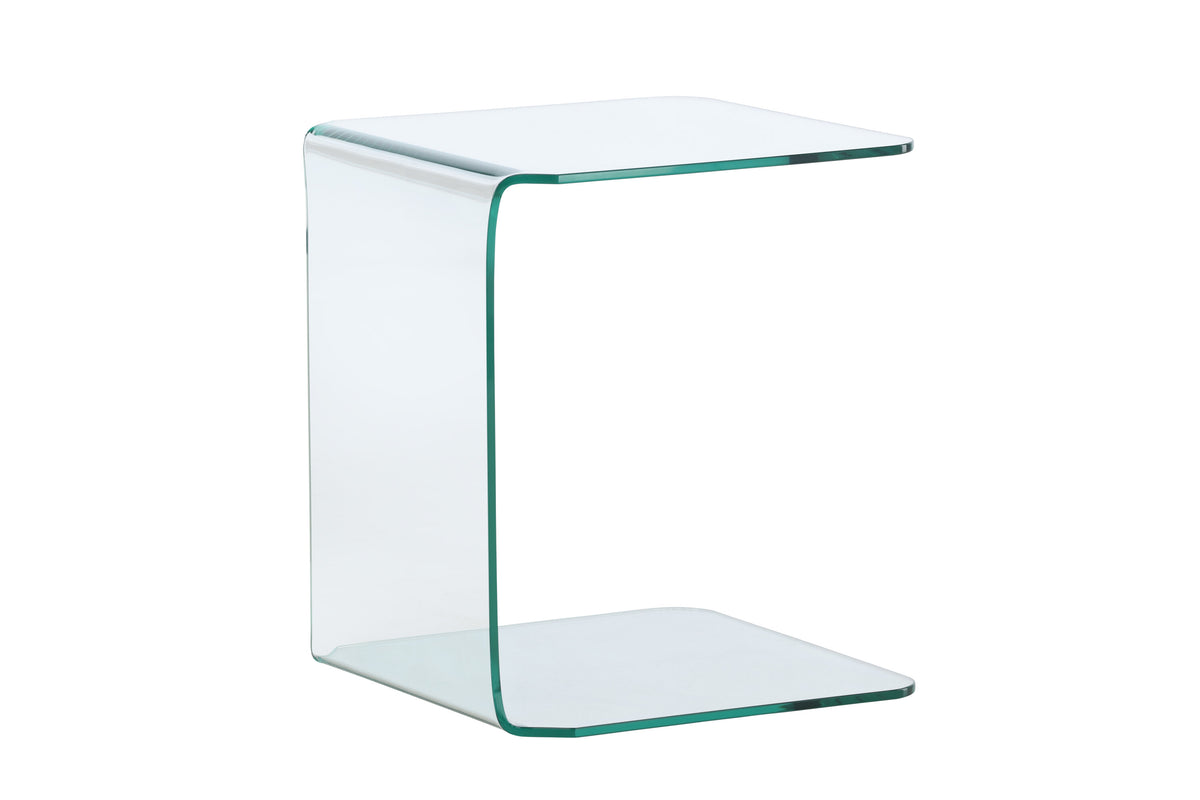 Telemark sideborde i klart glas - 45 × 45 cm - 2 stk. - billede 6