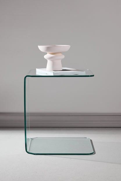 Telemark sideborde i klart glas - 45 × 45 cm - 2 stk. - billede 21
