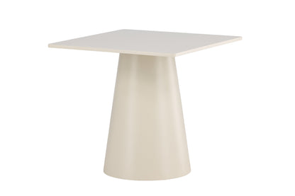 Lanzi spisebord - 80 × 80 cm - beige - billede 2