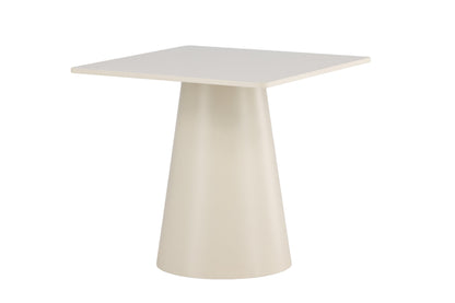 Lanzi spisebord - 80 × 80 cm - beige - billede 5
