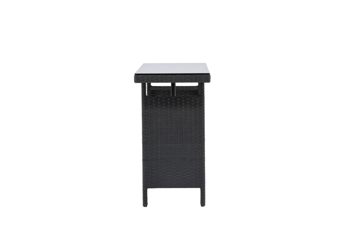 Padova sidebord - 120 × 40 cm - sort - billede 10