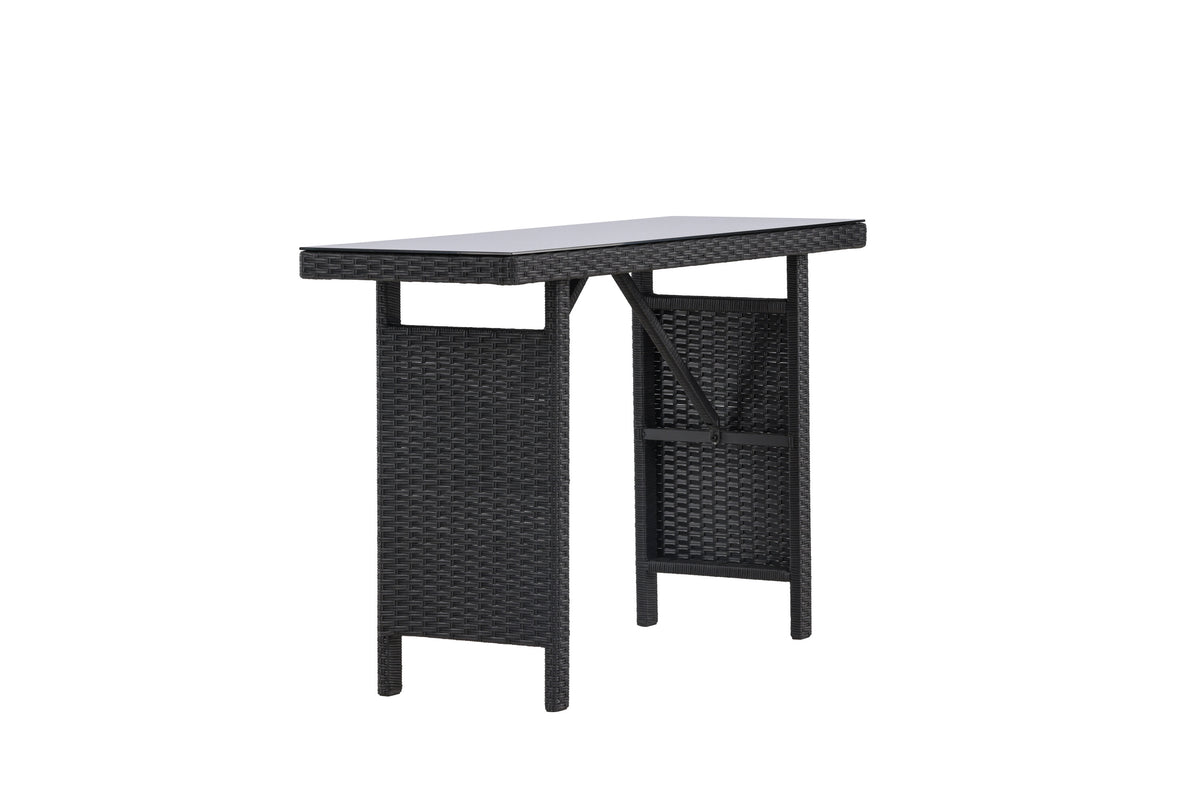 Padova sidebord - 120 × 40 cm - sort - billede 11