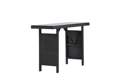 Padova sidebord - 120 × 40 cm - sort - billede 11