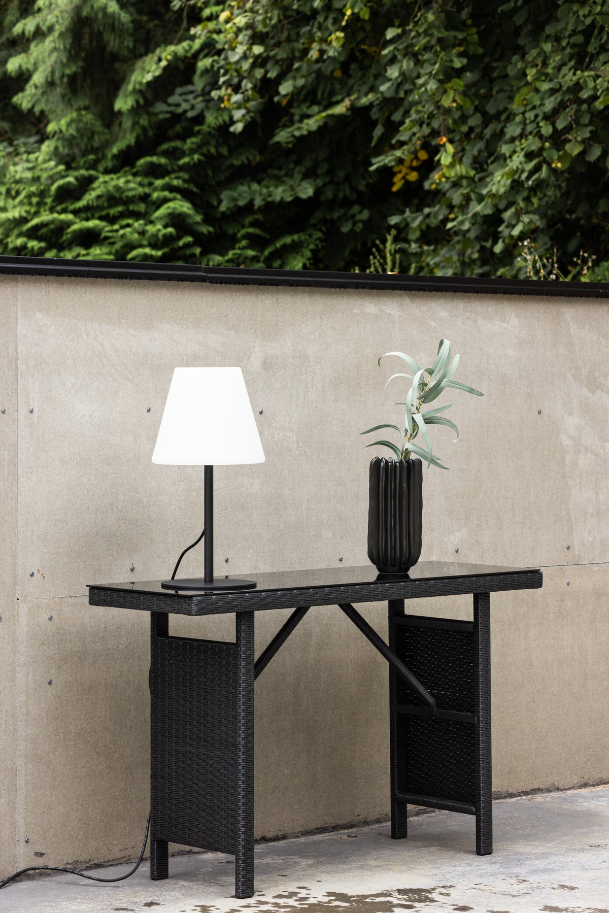 Padova sidebord - 120 × 40 cm - sort - billede 16