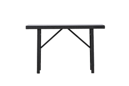 Padova sidebord - 120 × 40 cm - sort - billede 1