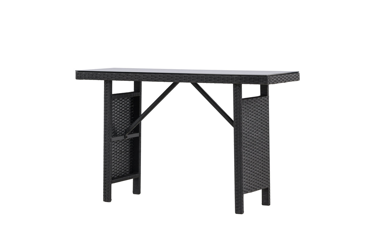 Padova sidebord - 120 × 40 cm - sort - billede 2