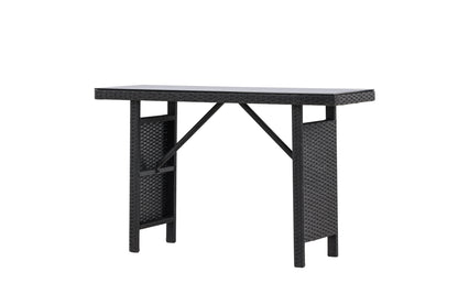 Padova sidebord - 120 × 40 cm - sort - billede 2