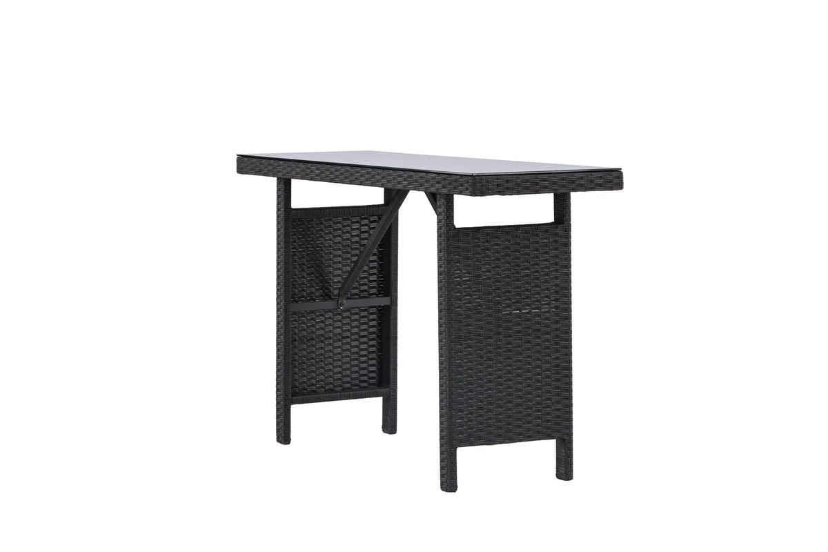 Padova sidebord - 120 × 40 cm - sort - billede 3