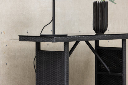 Padova sidebord - 120 × 40 cm - sort - billede 14