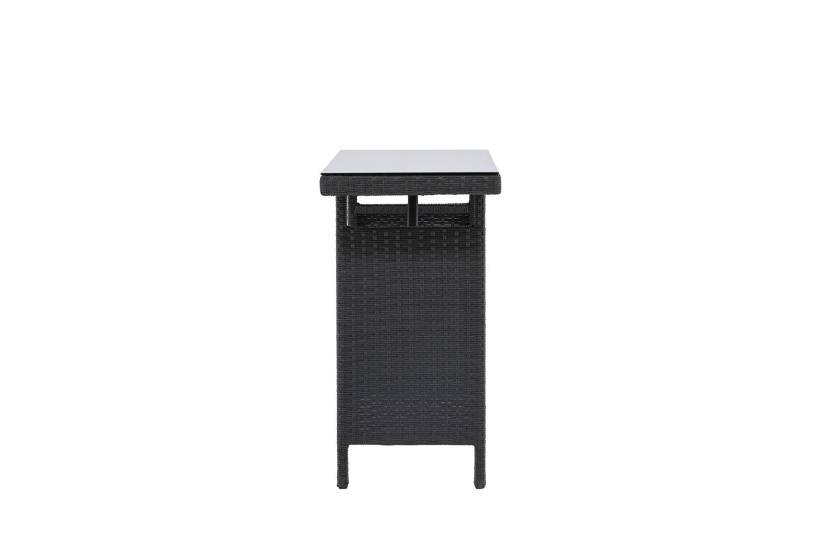 Padova sidebord - 120 × 40 cm - sort - billede 4