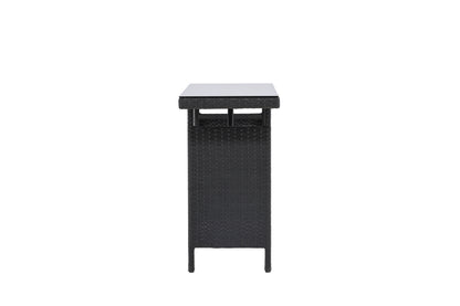 Padova sidebord - 120 × 40 cm - sort - billede 4