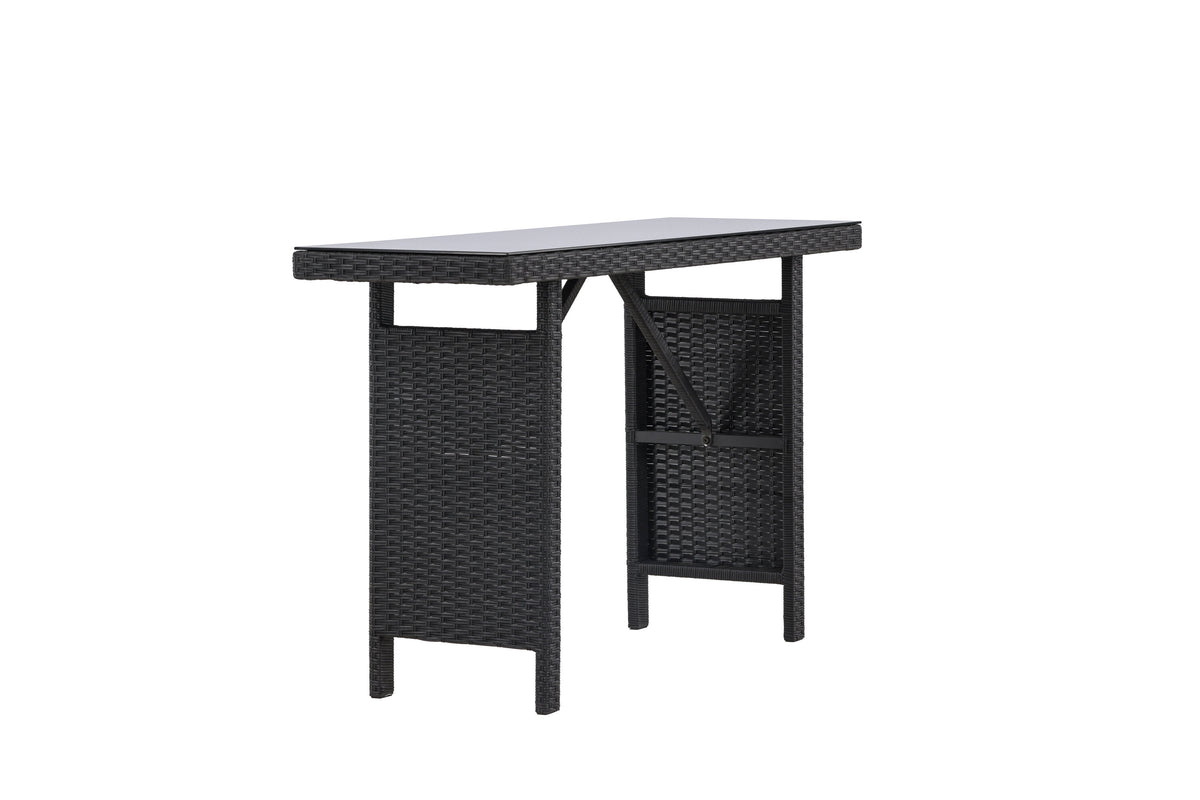 Padova sidebord - 120 × 40 cm - sort - billede 5