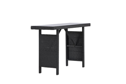 Padova sidebord - 120 × 40 cm - sort - billede 5