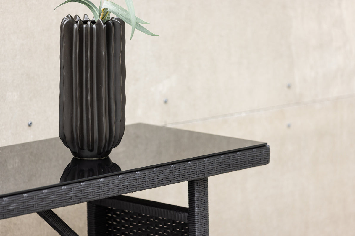 Padova sidebord - 120 × 40 cm - sort - billede 15