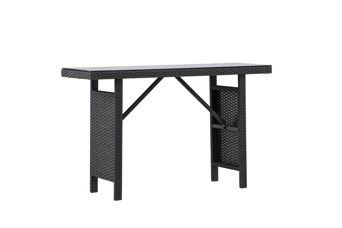 Padova sidebord - 120 × 40 cm - sort - billede 6