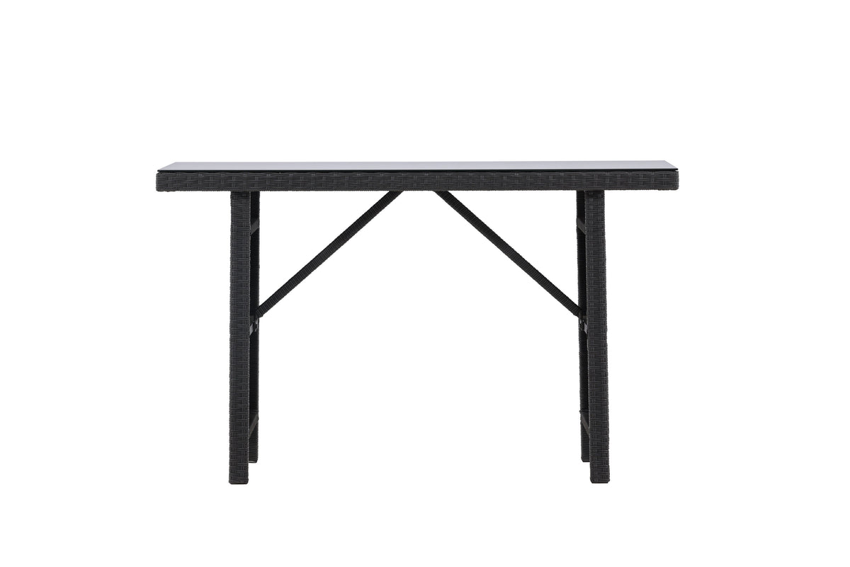 Padova sidebord - 120 × 40 cm - sort - billede 7