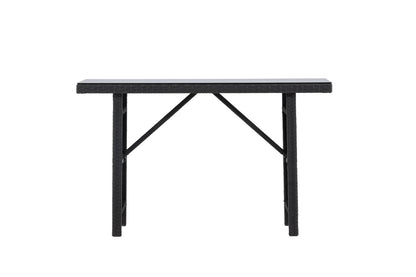 Padova sidebord - 120 × 40 cm - sort - billede 7