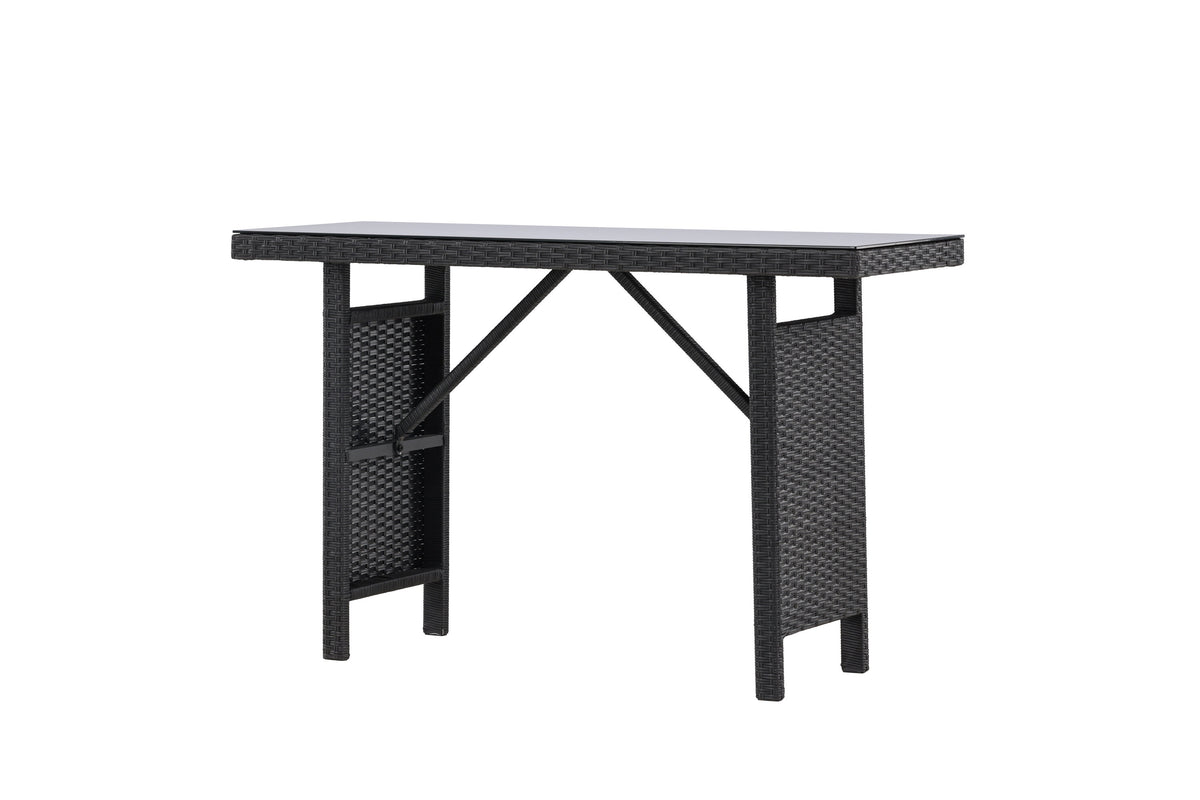 Padova sidebord - 120 × 40 cm - sort - billede 8