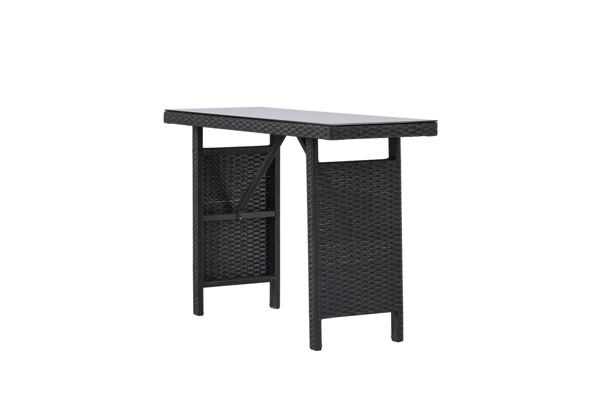 Padova sidebord - 120 × 40 cm - sort - billede 9
