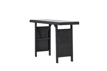 Padova sidebord - 120 × 40 cm - sort - billede 9