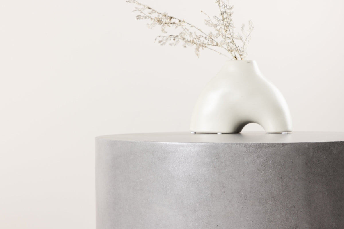 Lissabon sidebord - Ø60 cm - grå - billede 17