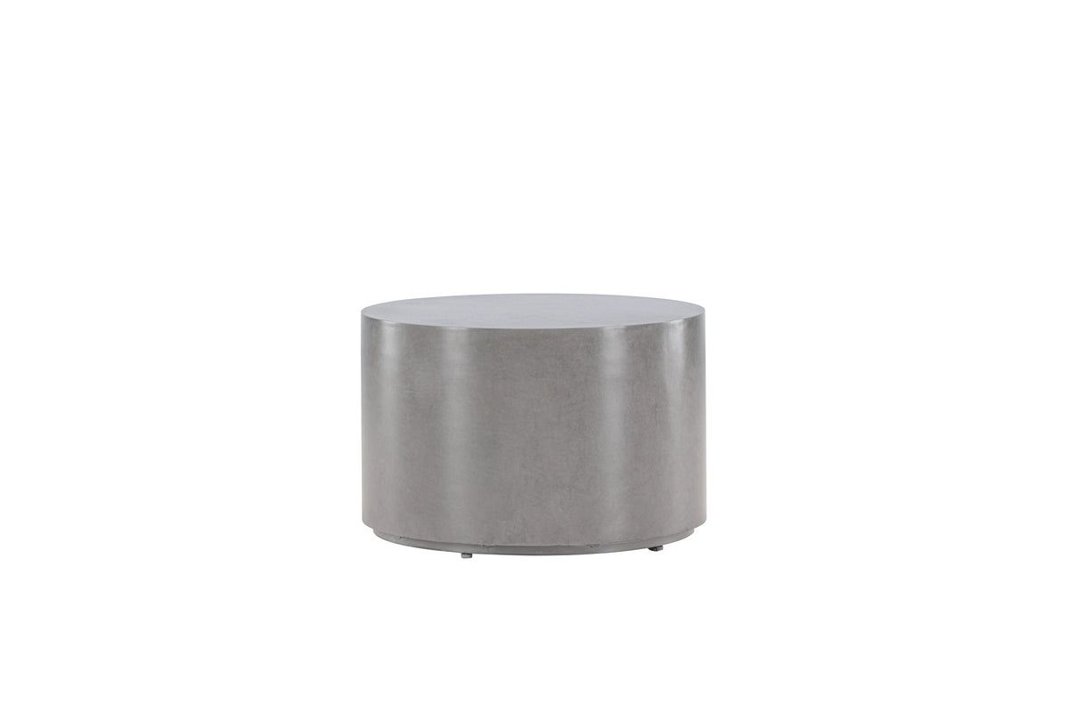 Lissabon sidebord - Ø60 cm - grå - billede 1