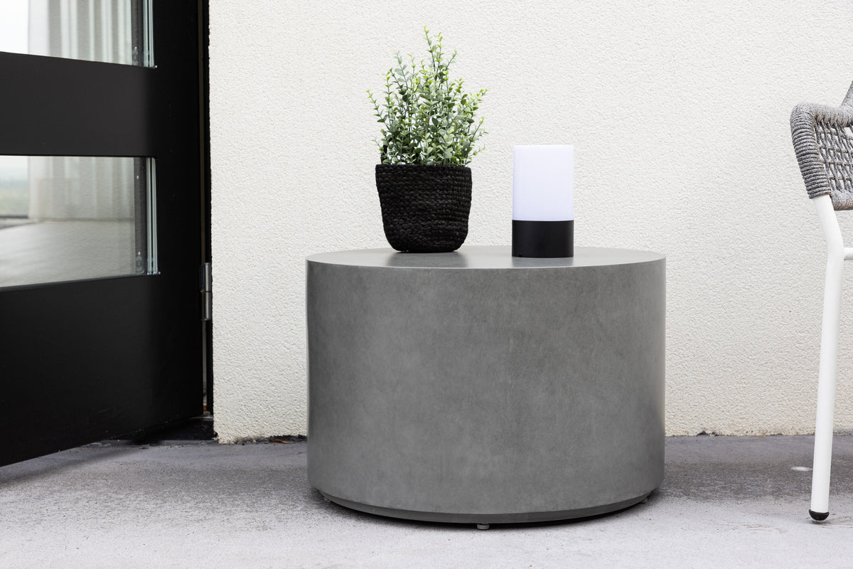 Lissabon sidebord - Ø60 cm - grå - billede 13