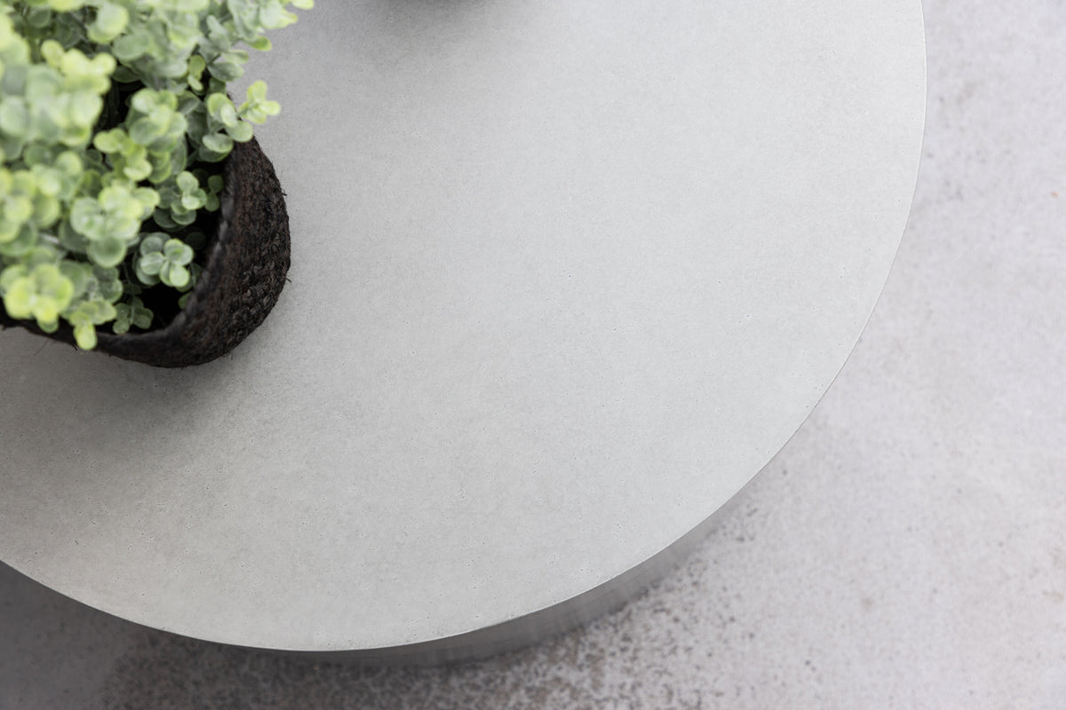 Lissabon sidebord - Ø60 cm - grå - billede 15