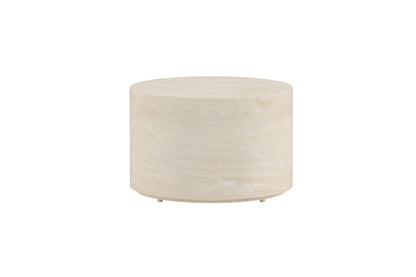 Lissabon sidebord - Ø60 cm - beige - billede 1