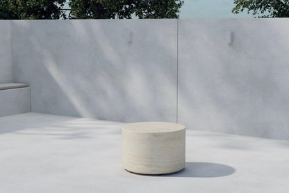 Lissabon sidebord - Ø60 cm - beige - billede 2
