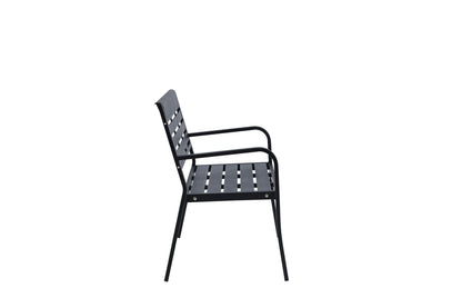 Elvas Havebænk 60 x 84 x 125 Sort