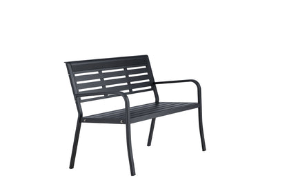 Elvas Havebænk 60 x 84 x 125 Sort