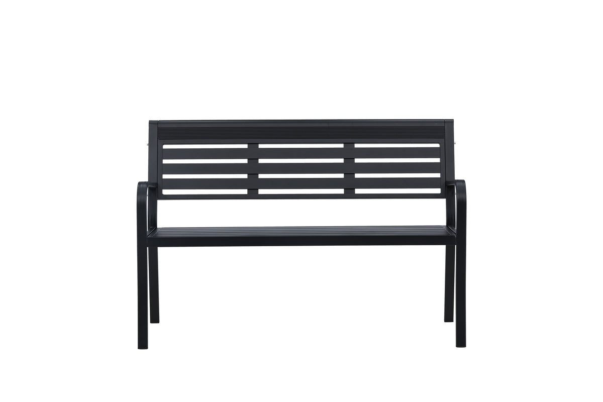 Elvas Havebænk 60 x 84 x 125 Sort