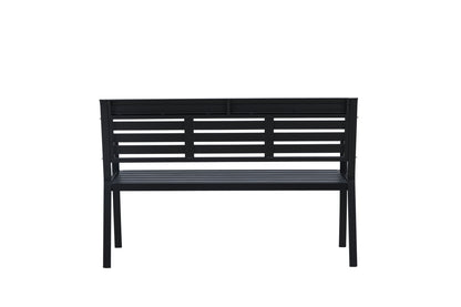 Elvas Havebænk 60 x 84 x 125 Sort