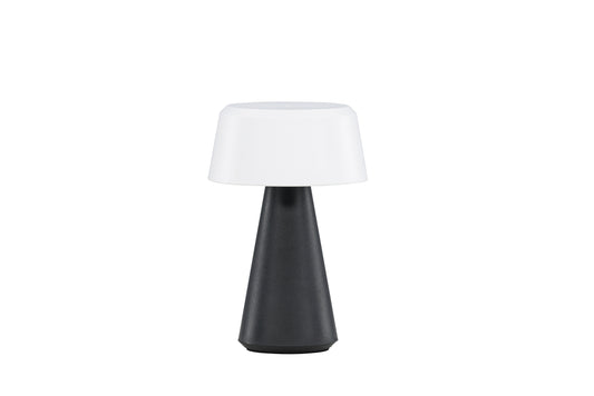 Statford bordlampe - Ø15 cm - sort, hvid - billede 1