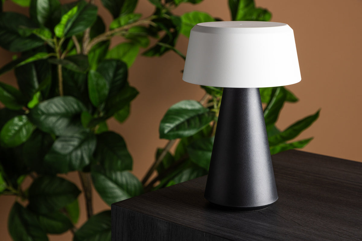 Statford bordlampe - Ø15 cm - sort, hvid - billede 15