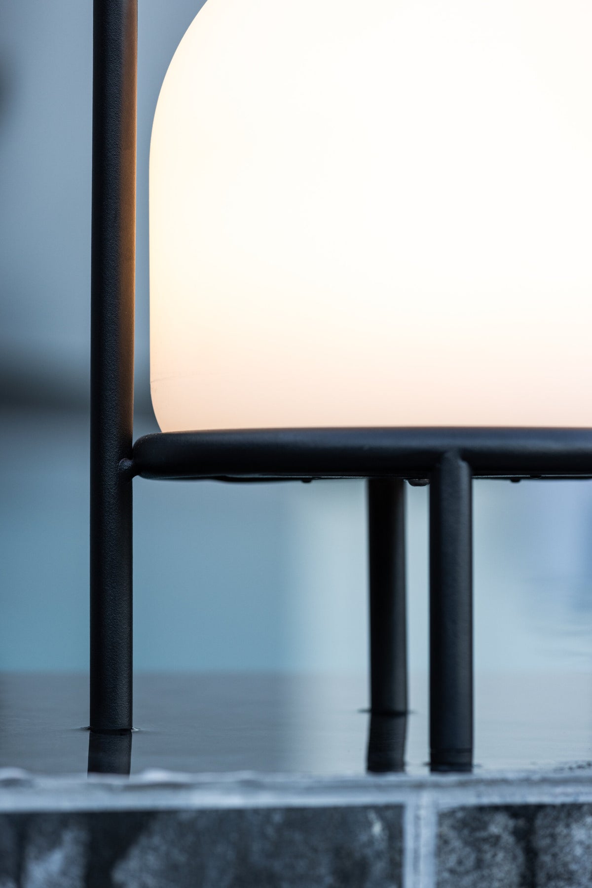Colie bordlampe - Ø19 cm - sort, hvid - billede 17