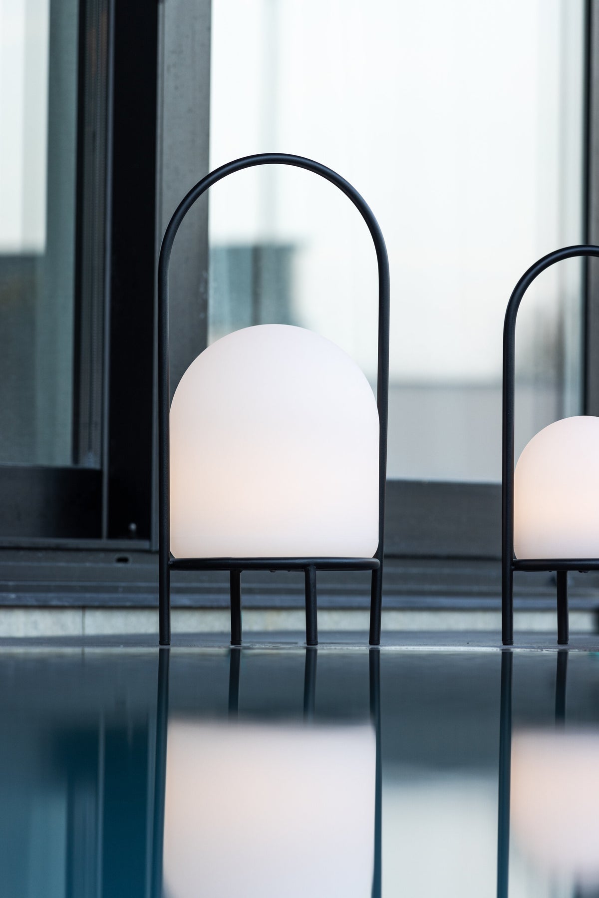 Colie bordlampe - sort, hvid - billede 17