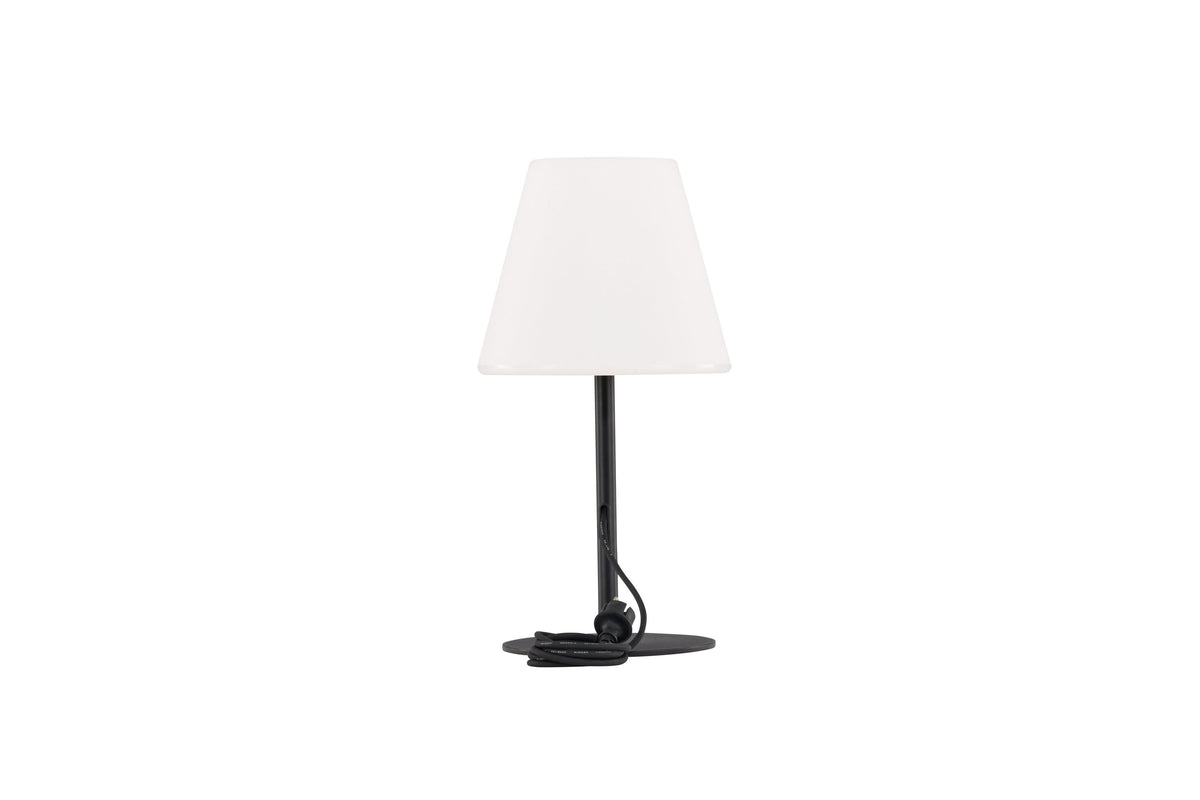 Moris bordlampe - Ø28 cm - sort, hvid - billede 10
