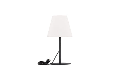 Moris bordlampe - Ø28 cm - sort, hvid - billede 12