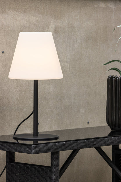 Moris bordlampe - Ø28 cm - sort, hvid - billede 16