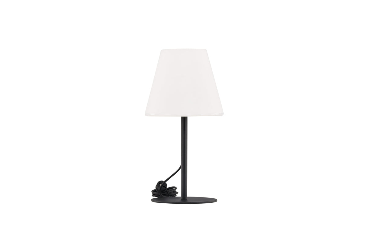 Moris bordlampe - Ø28 cm - sort, hvid - billede 3