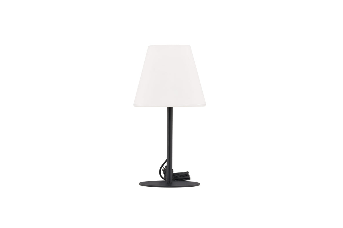 Moris bordlampe - Ø28 cm - sort, hvid - billede 4