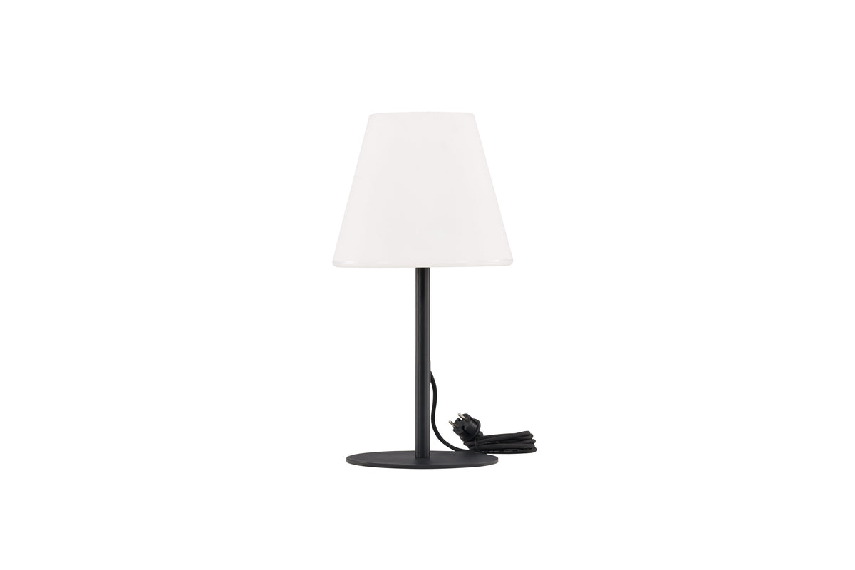 Moris bordlampe - Ø28 cm - sort, hvid - billede 5